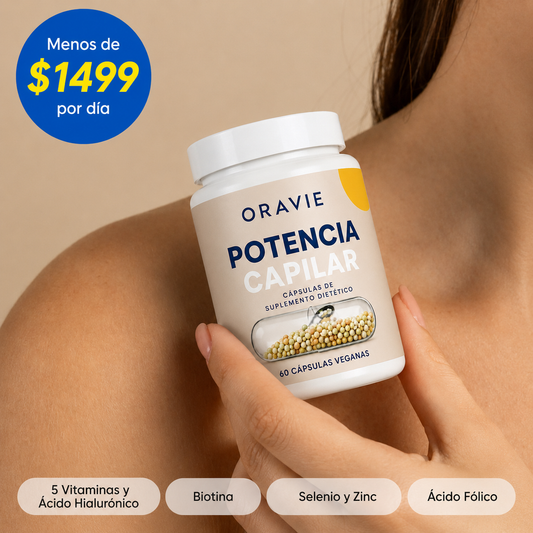 Oravie | Capsulas Potencia Capilar