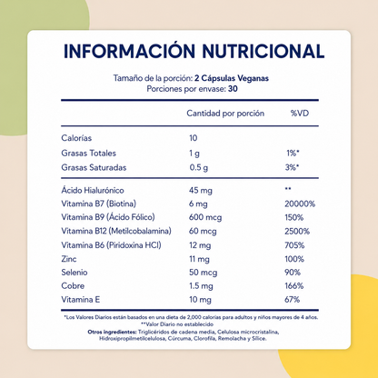 Oravie | Capsulas Potencia Capilar