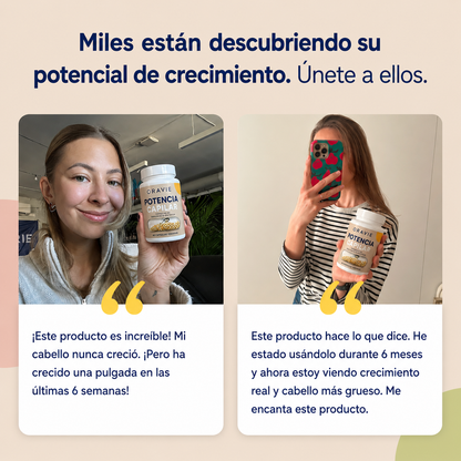 Oravie | Capsulas Potencia Capilar